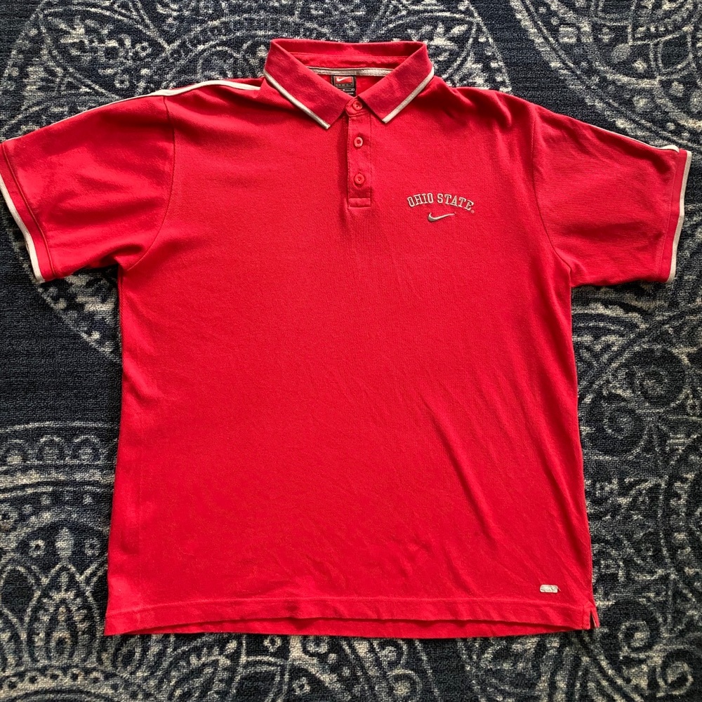 Ohio State Buckeyes Team Nike Polo